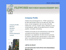 Tablet Screenshot of fileworks.landwork.ca
